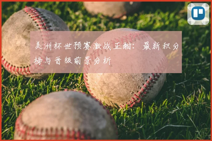 美洲杯世预赛激战正酣：最新积分榜与晋级前景分析