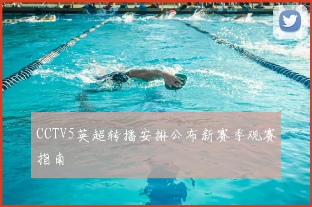 CCTV5英超转播安排公布新赛季观赛指南